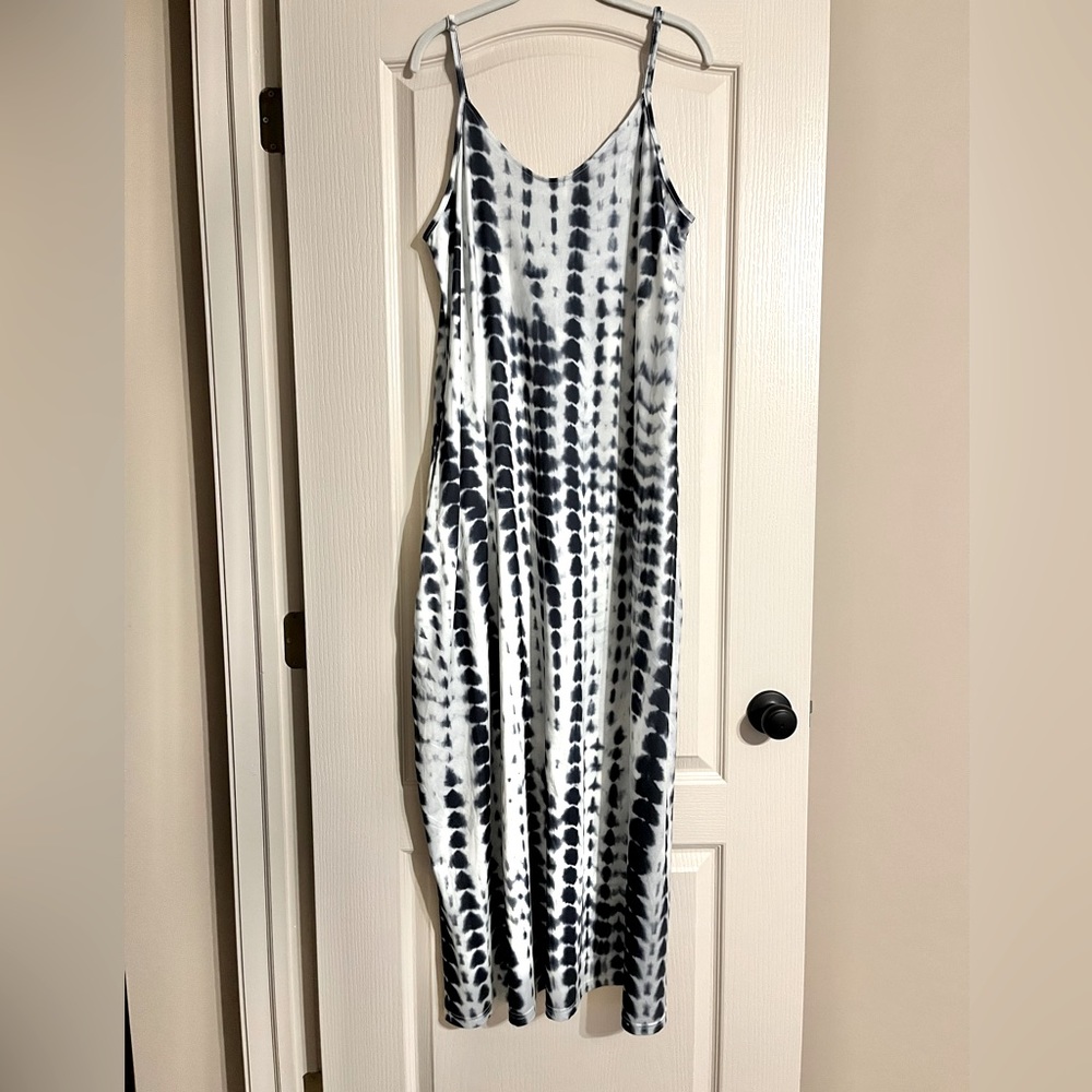 OURS Tie Dye Maxi Dress
